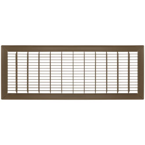 Main product image of 8" x 24" Floor Return Air Grille (Brown)