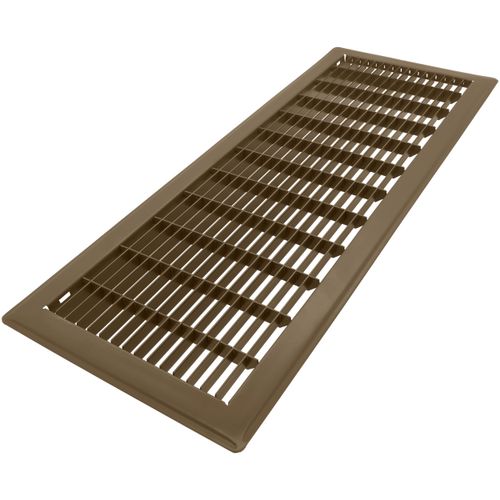 Main product image of 8" x 24" Floor Return Air Grille (Brown)