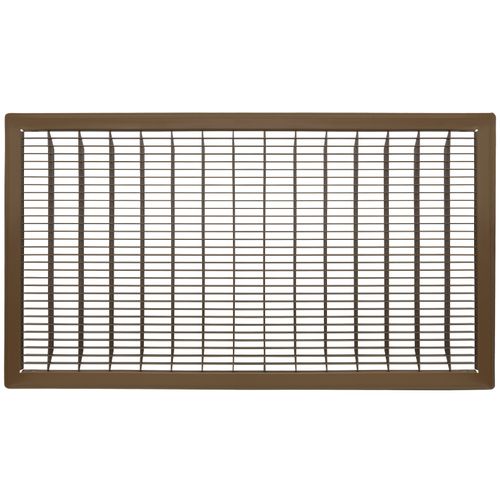8" x 30" Floor Return Air Grille (Brown)