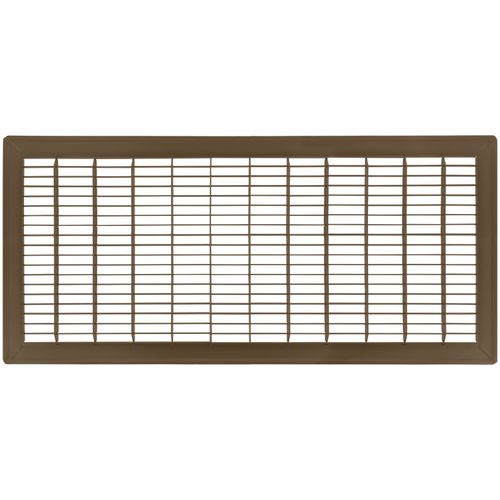 Main product image of 10" x 24" Floor Return Air Grille (Brown)