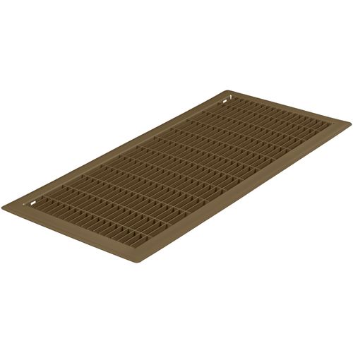 Main product image of 10" x 24" Floor Return Air Grille (Brown)
