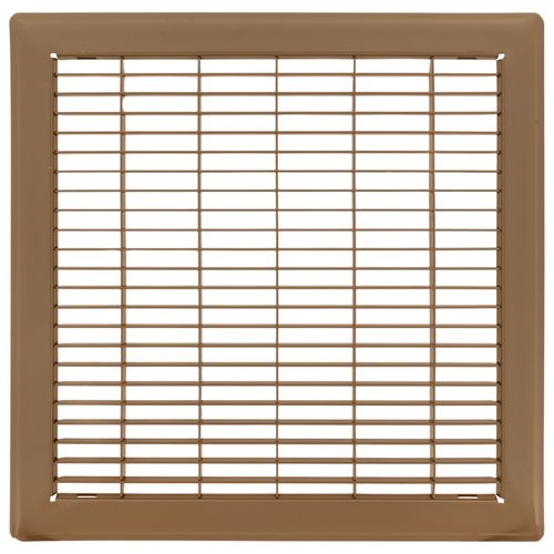 12" x 12" Floor Return Air Grille (Brown)