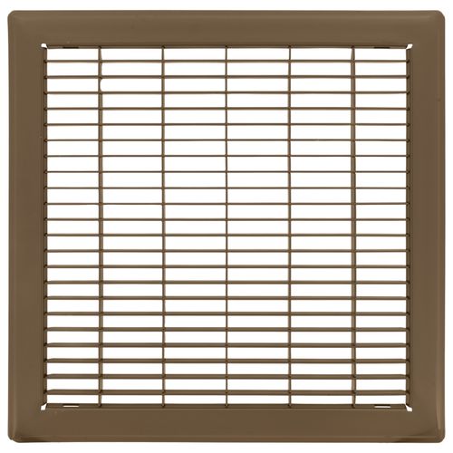 Main product image of 12" x 12" Floor Return Air Grille (Brown)
