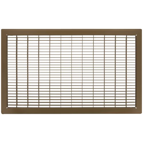 14" x 24" Floor Return Air Grille (Brown)
