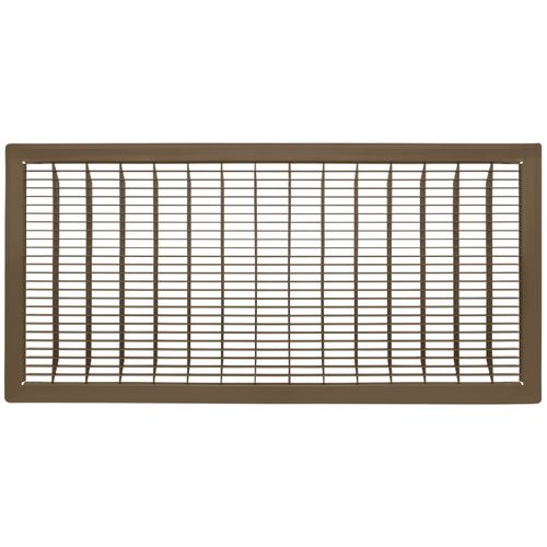 Main product image of 14" x 30" Floor Return Air Grille (Brown)