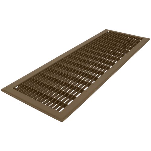 Main product image of 16" x 30" Floor Return Air Grille (Brown)