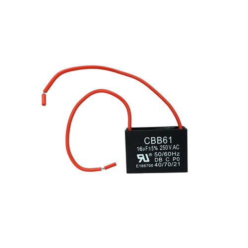 Main product image of Capacitor, 16uF, RoHS, Rectangular (250v)