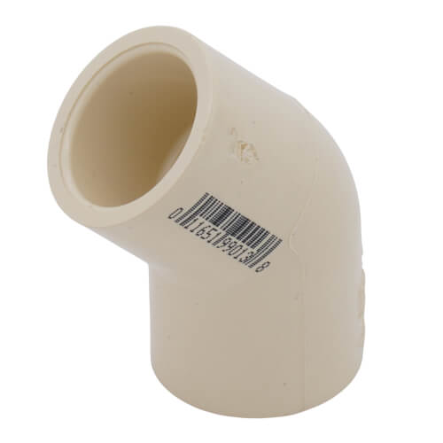 Main product image of 1/2" CPVC CTS 45° Elbow (Socket)