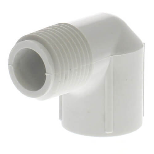 1/2" PVC Sch. 40 90° Street Elbow (Male x Fem)