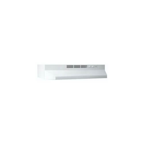 Main product image of 21" White, 2 Speed Under Cabinet Range Hood