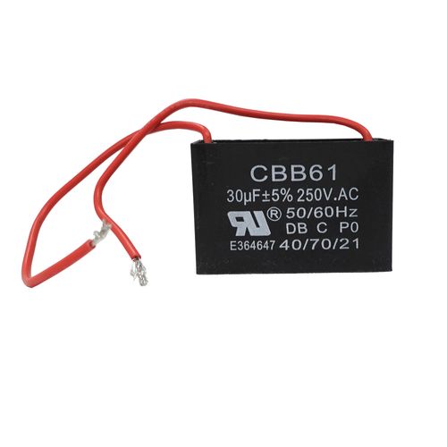 Main product image of Capacitor, 30uF, RoHS, Rectangular (250v)