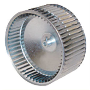 Main product image of 10-5/8" Diameter, 1/2" Hub Counter-Clockwise Concave Direct Drive Blower Wheel