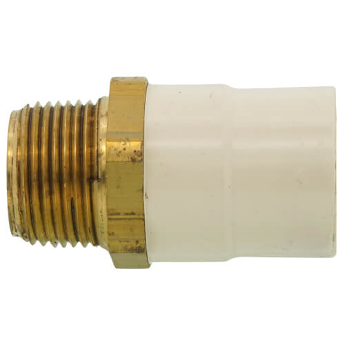 Main product image of 3/4" CTS CPVC Male Adapter (Brass MIPT x Socket)