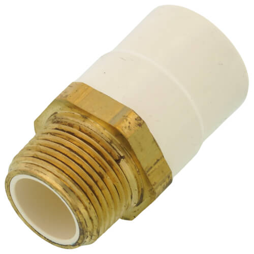 Main product image of 3/4" CTS CPVC Male Adapter (Brass MIPT x Socket)