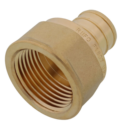 Main product image of 3/4" PEX x 3/4" NPT Brass Female Adapter (Lead Free)