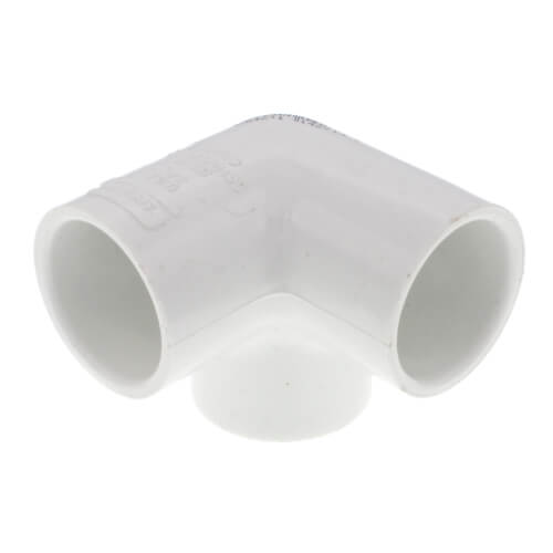 Main product image of 3/4" PVC Sch. 40 90° Elbow w/ Side Outlet (Socket x FIPT)