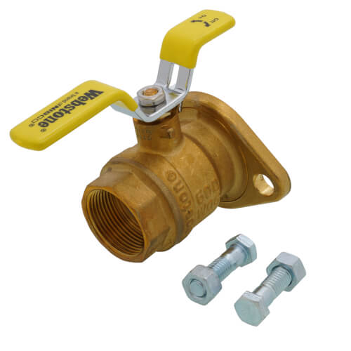 1-1/4" Threaded Isolator Flange w/ Rotating Flange