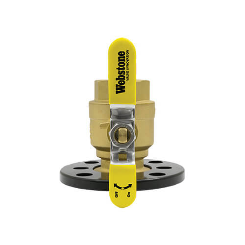 Main product image of 1-1/2" Threaded Round Isolator w/ Detachable Rotating Flange