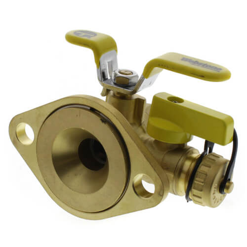 Main product image of 3/4" Threaded Isolator Flange w/ Multi-Function Drain & Rotating Flange, Lead Free