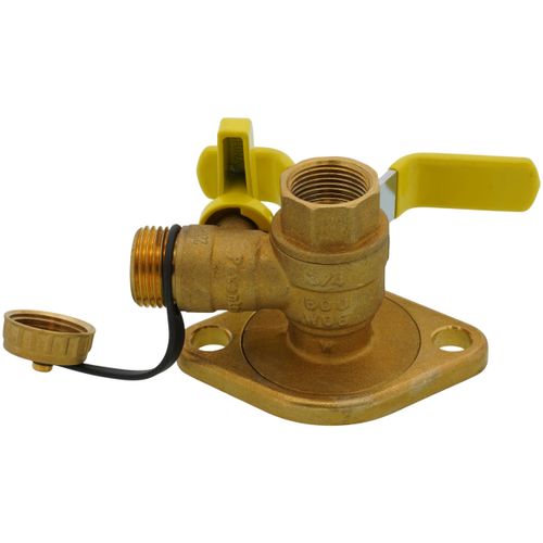 Main product image of 3/4" Threaded Isolator Flange w/ Multi-Function Drain and Rotating Flange