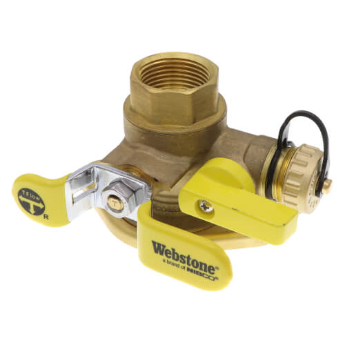 Main product image of 1" Threaded Isolator Flange w/ Drain & Rotating Flange - Lead Free