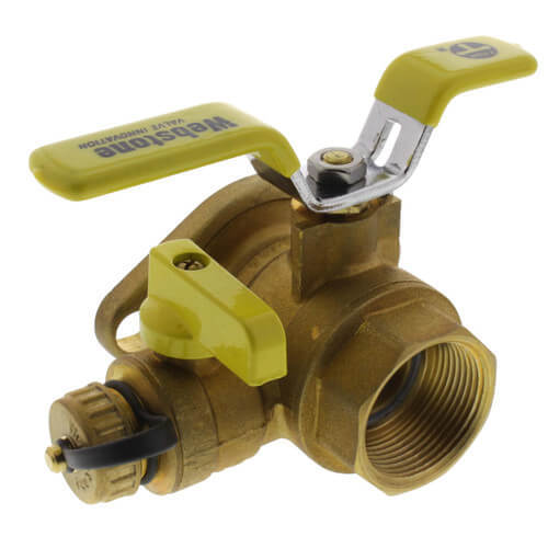 Main product image of 1-1/4" Threaded Isolator w/ MF Drain & Rotating Flange - High Velocity