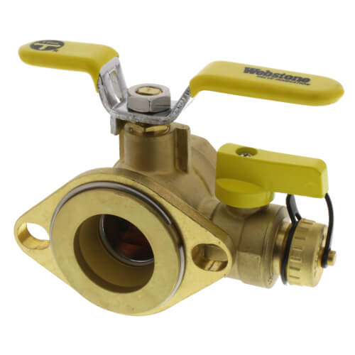 Main product image of 1-1/4" Threaded Isolator w/ MF Drain & Rotating Flange - High Velocity - Lead Free