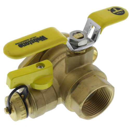 Main product image of 1-1/4" Threaded Isolator w/ MF Drain & Rotating Flange - High Velocity - Lead Free