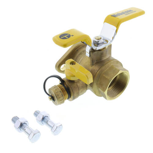 Main product image of 1-1/2" Threaded Isolator Flange w/ Drain & Rotating Flange
