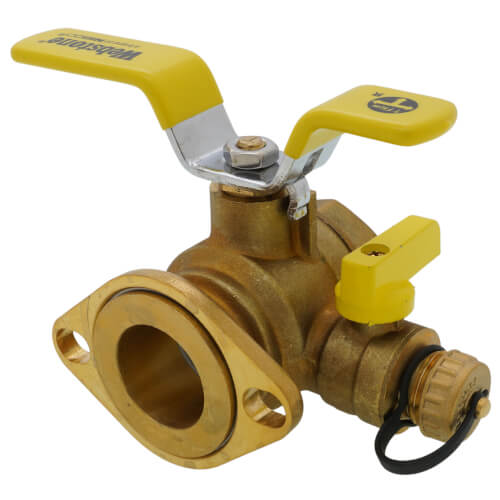 Main product image of 1-1/2" Threaded Isolator w/ MF Drain & Rotating Flange - High Velocity