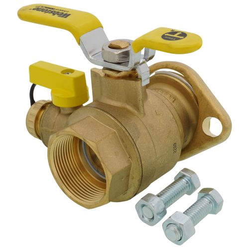 Main product image of 1-1/2" Threaded Isolator w/ MF Drain & Rotating Flange - High Velocity - Lead Free