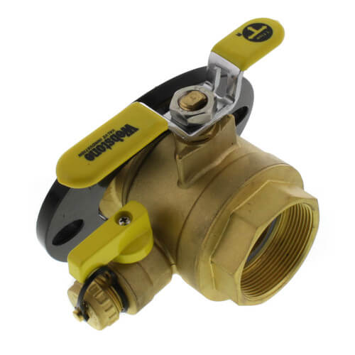 Main product image of 2" Threaded Round Isolator w/ Detachable Rotating Flange, Hi-Flow Hose Drain