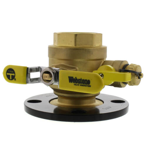 Main product image of 2" Threaded Round Isolator w/ Detachable Rotating Flange, Hi-Flow Hose Drain