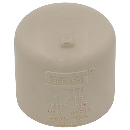 Main product image of 1" CTS CPVC Cap (Socket)
