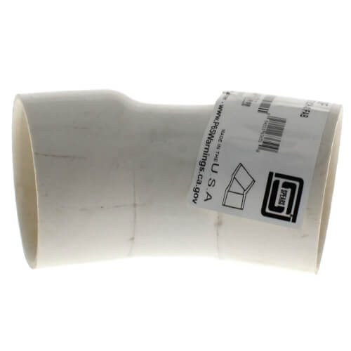 3" PVC Sch. 40 30° Elbow