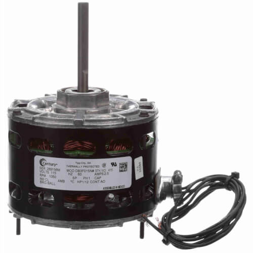 Main product image of 1/12 HP 115v Fan and Blower Motor, 1050 RPM, 42 Frame, OAO