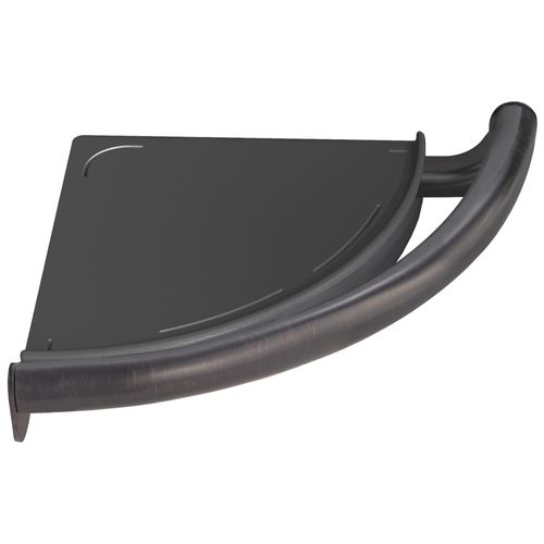 Main product image of Contemporary Corner Shelf w/ Assist Bar (Venetian Bronze), 41516-RB