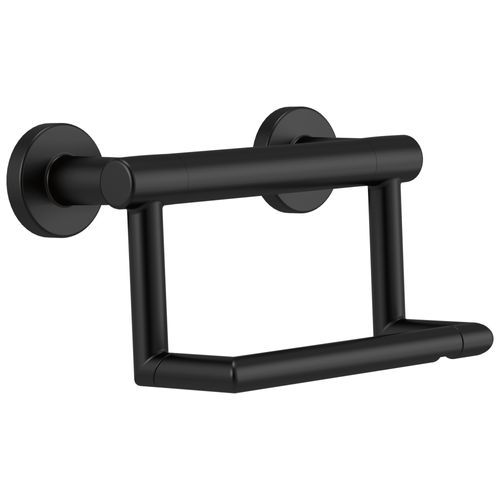 Main product image of Contemporary Tissue Holder w/ Assist Bar (Matte Black), 41550-BL