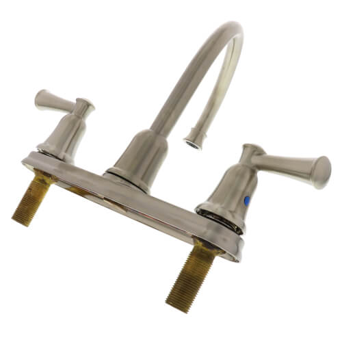Main product image of Cleveland Faucet Capstone Two-Handle High Arc Kitchen Faucet (Classic Stainless), 41611CSL