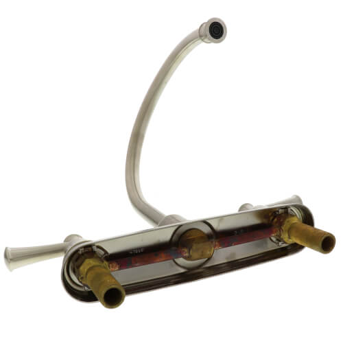 Main product image of Cleveland Faucet Capstone Two-Handle High Arc Kitchen Faucet (Classic Stainless), 41611CSL