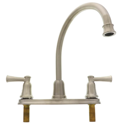 Main product image of Cleveland Faucet Capstone Two-Handle High Arc Kitchen Faucet (Classic Stainless), 41611CSL