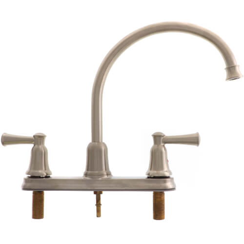 Main product image of Cleveland Faucet Capstone Two-Handle High Arc Kitchen Faucet (Classic Stainless), 41613CSL