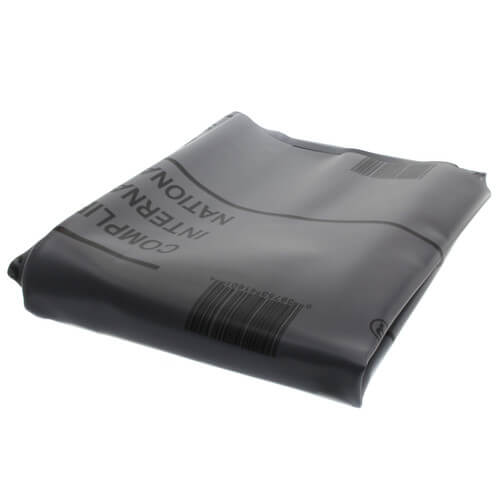 41620 Oatey 41620 5' x 6' Grey PVC Shower Pan Liner