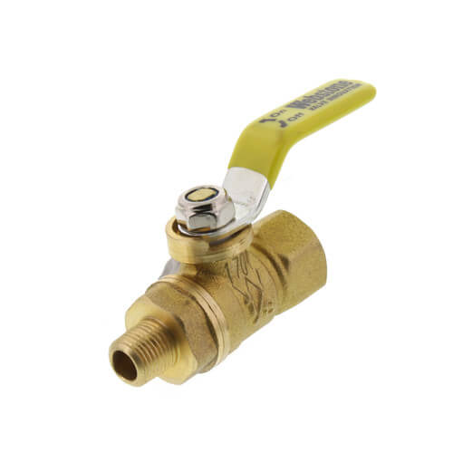 1/8" FIP x MIP Full Port Forged Brass Mini Ball Valve