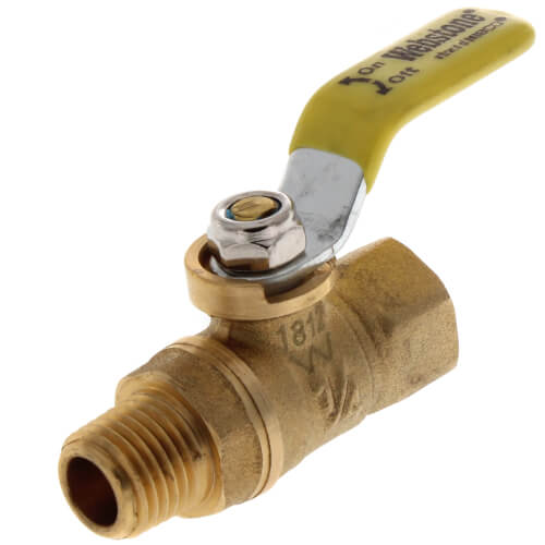 41687 Webstone 41687 14 Fip X Mip Full Port Forged Brass Mini Ball Valve 2857