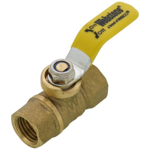 Main product image of 1/4" FIP Full Port Forged Brass Mini Ball Valve