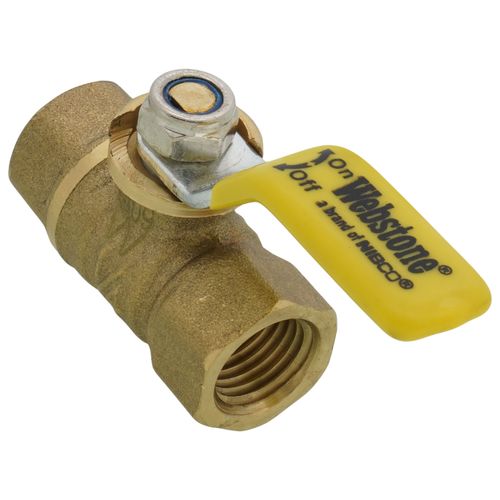 Main product image of 1/4" FIP Full Port Forged Brass Mini Ball Valve