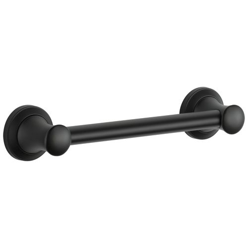 Main product image of 12" Transitional Decorative Grab Bar (Matte Black), 41712-BL