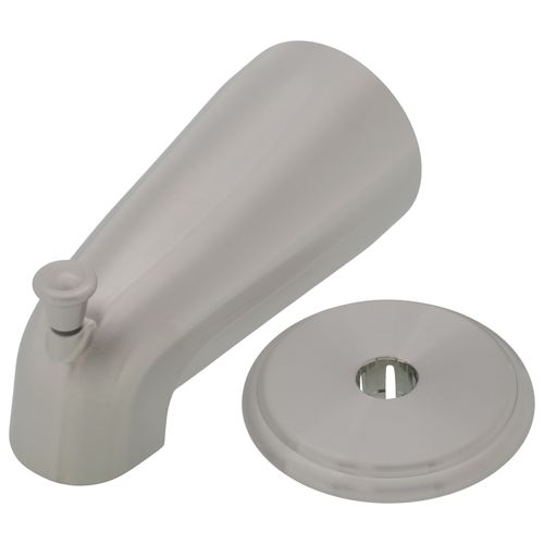 Main product image of Capstone Brushed Nickel 5-1/2" Diverter Tub Spout, Slip Fit, 41911BN