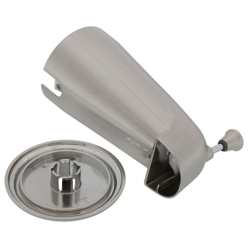 Main product image of Capstone Brushed Nickel 5-1/2" Diverter Tub Spout, Slip Fit, 41911BN